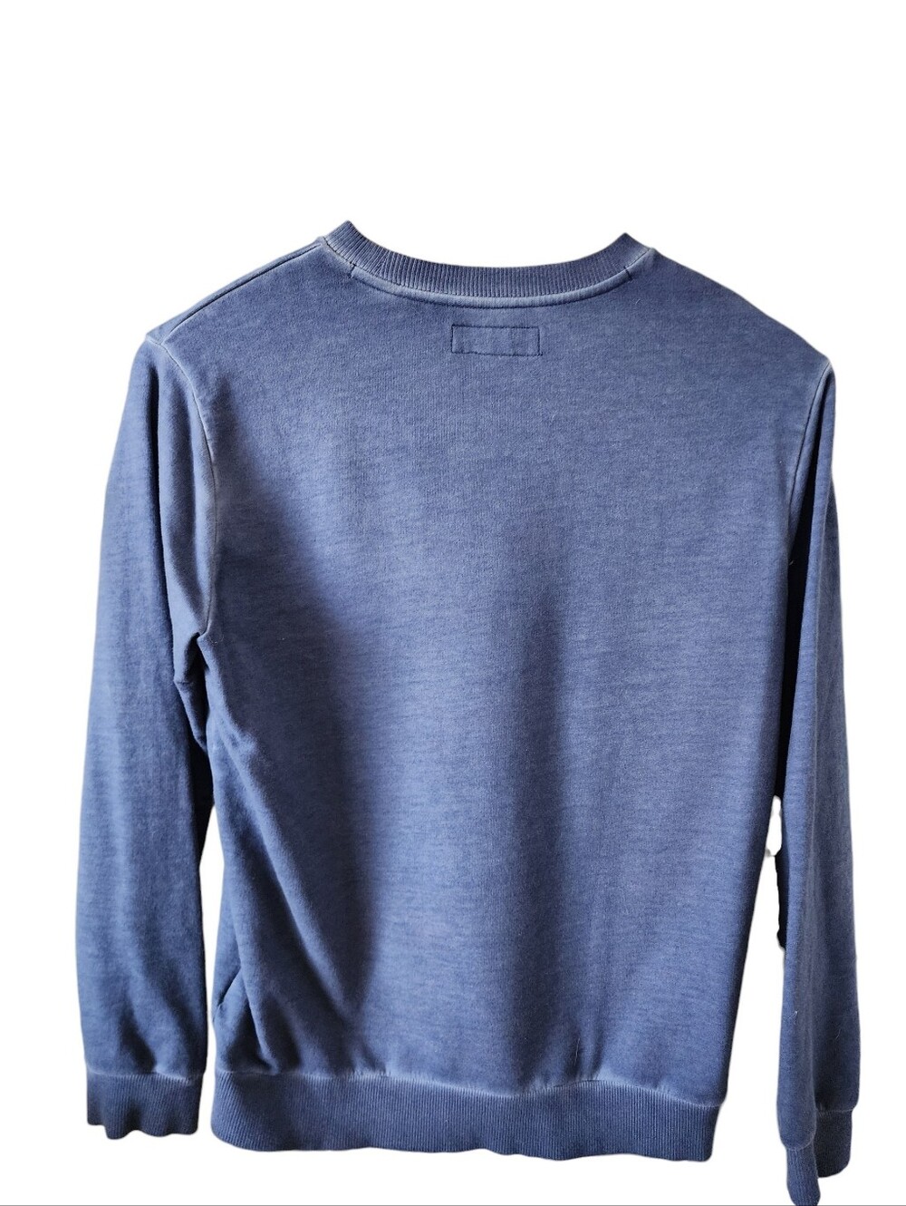 Adidas Trefoil Indigo/Navy Crewneck Pullover Sweater - Picture 3 of 5